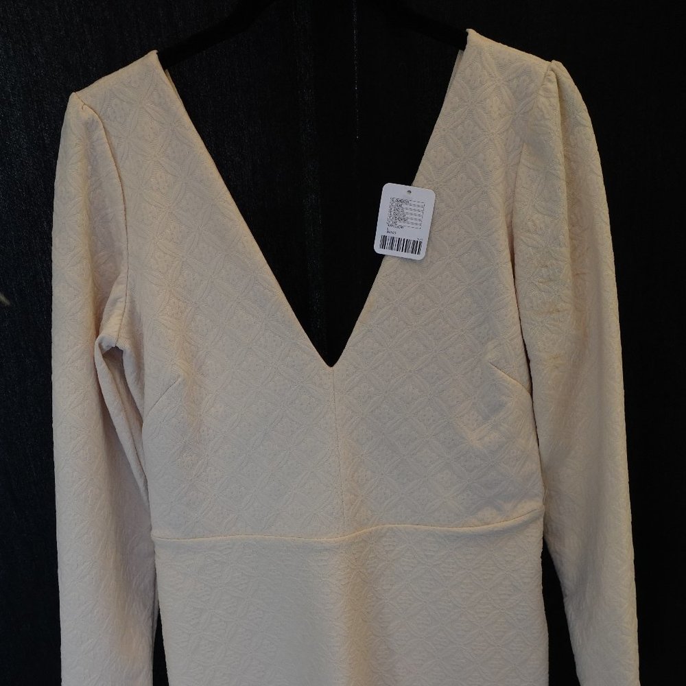 Cooperative Cream Dress Large
